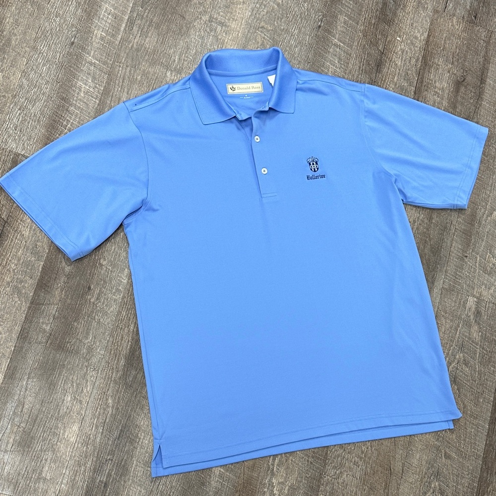 Bald Head Blues Light Blue Polo Shirt